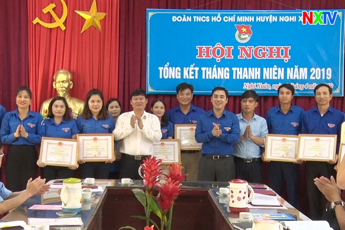 Hoạt động trong Tháng Thanh niên của tuổi trẻ Nghi Xuân sôi nổi và thiết thực