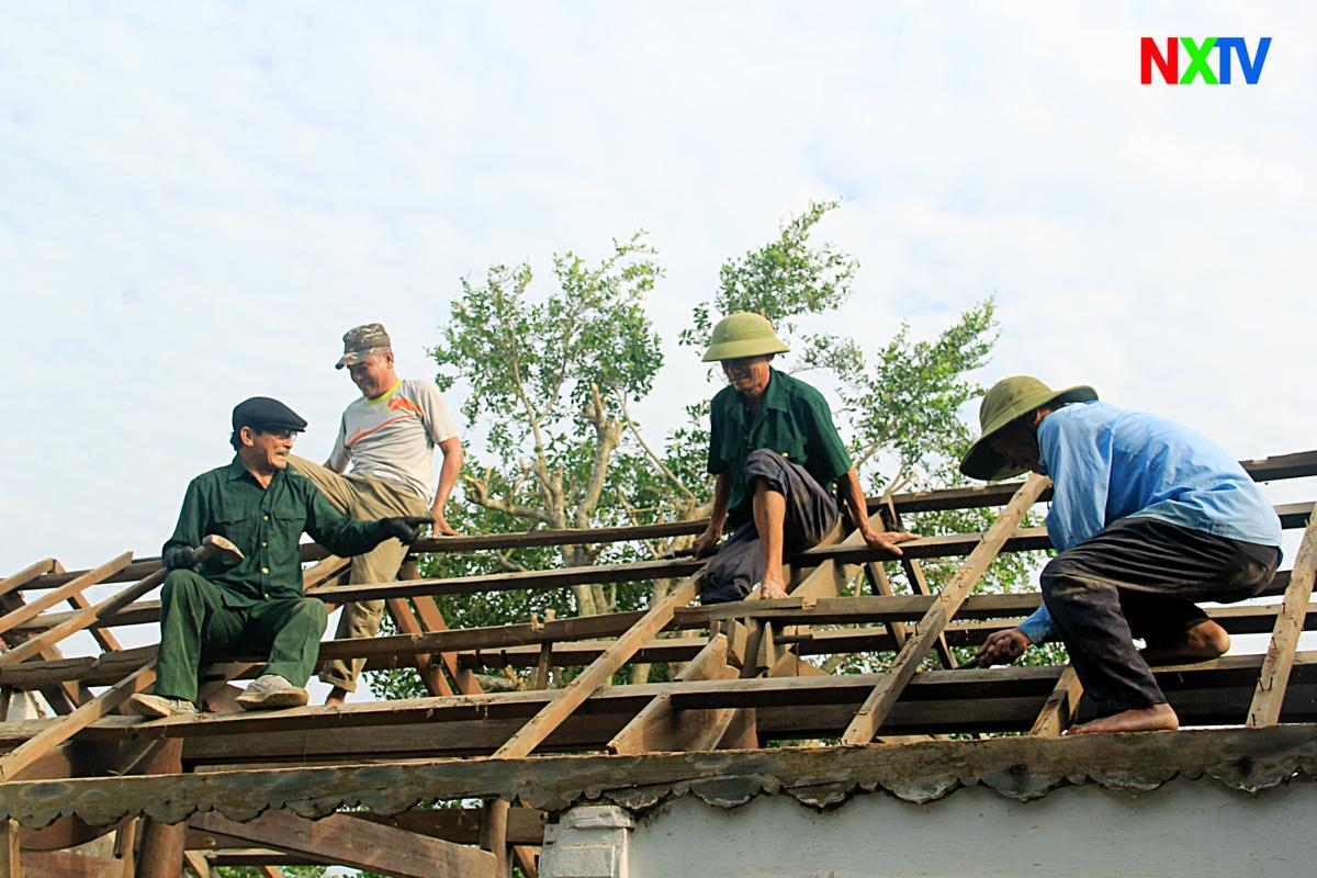 Gần 70 Cựu chiến binh Xuân Hội giúp đỡ hội viên khó khăn làm lại nhà ở