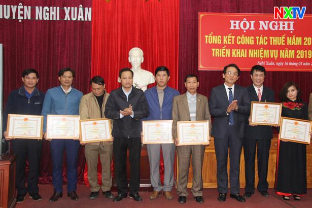 Nghi Xuân tổng kết công tác thuế năm 2018, triển khai nhiệm vụ năm 2019