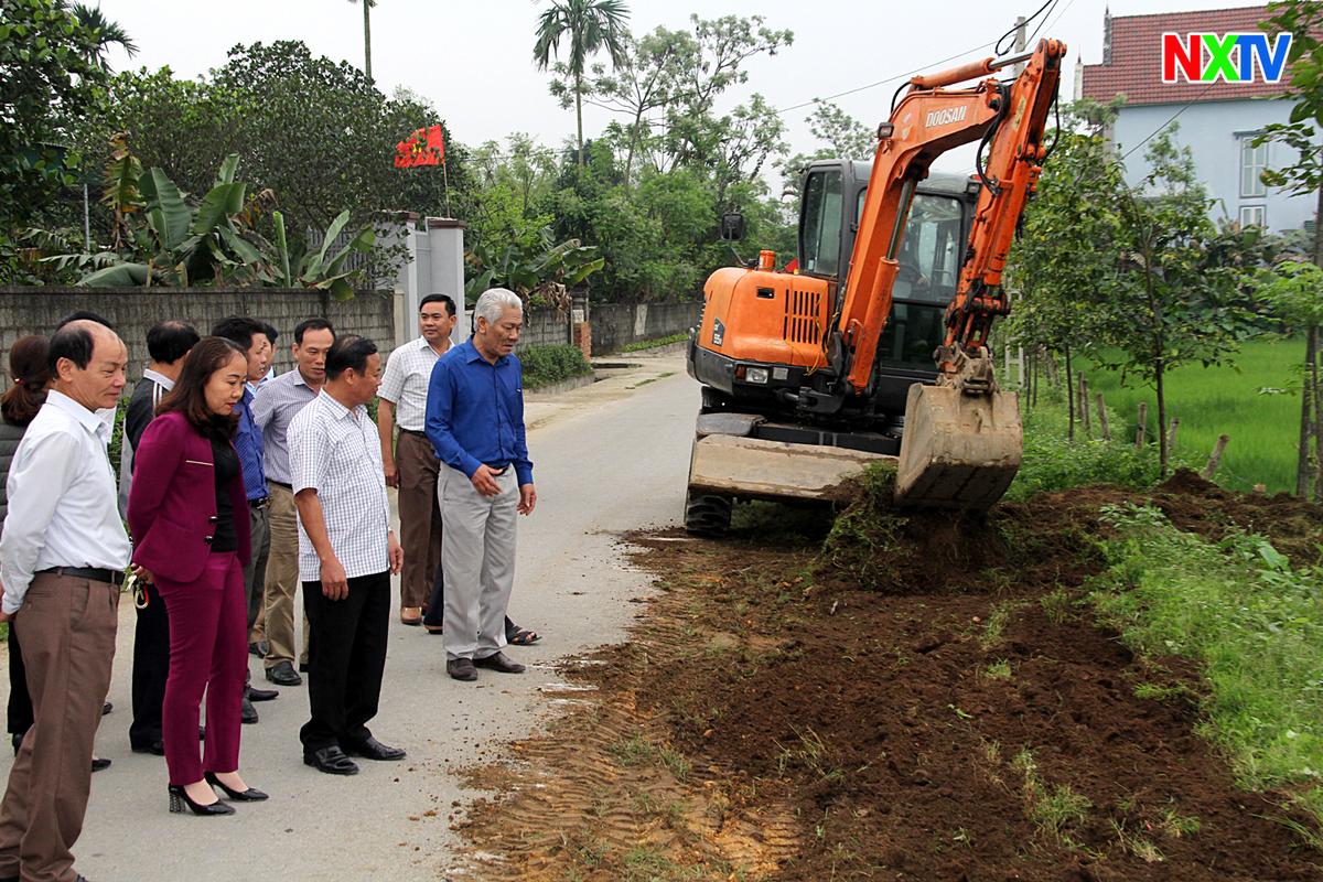 Xã Xuân Giang đặt 7 mục tiêu phấn đấu trong xây dựng nông thôn mới năm 2019