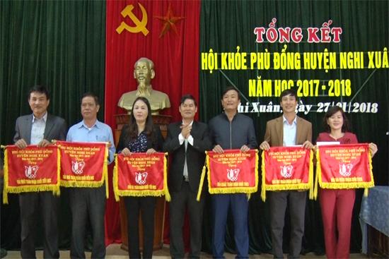 Tổng kết trao giải Hội khỏe Phù Đổng năm học 2017 - 2018.