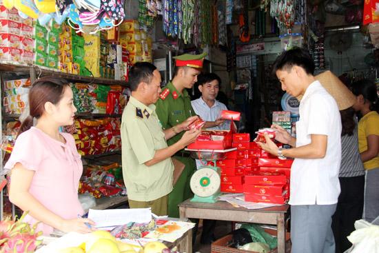 Tăng cường kiểm tra các mặt hàng phục vụ Tết trung thu