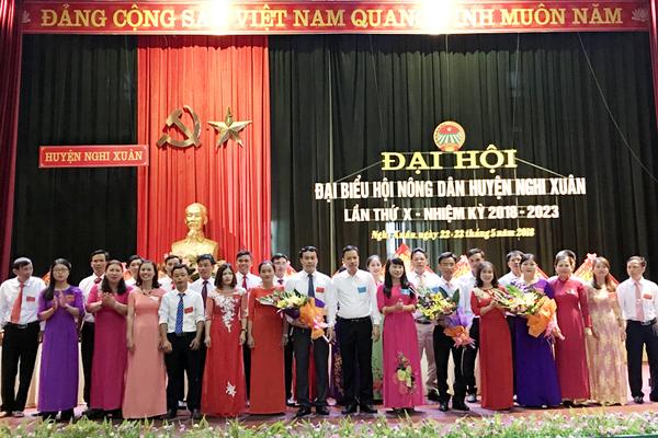 Hội Nông dân huyện Nghi Xuân Đại hội lần thứ X nhiệm kỳ 2018-2023