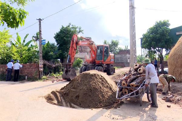 Xuân Hội: Huy động trên 1 tỷ đồng làm đường GTNT