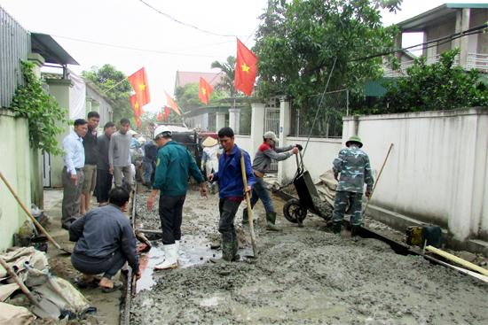 Thị trấn Xuân An - Sôi nổi phong trào xây dựng đô thị văn minh