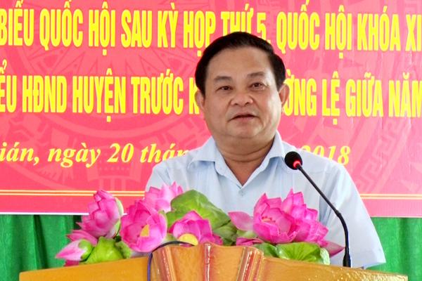 Đoàn Đại biểu Quốc hội, HĐND tỉnh tiếp xúc cử tri tại Nghi Xuân