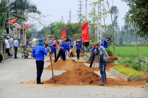 Sôi nổi các hoạt động Tháng Thanh niên tình nguyện 2018 tại huyện Nghi Xuân