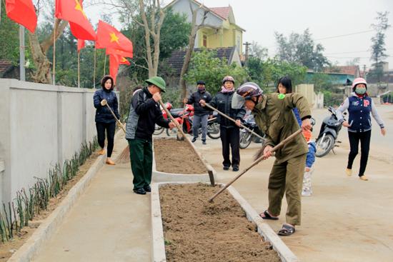 Xuân Hội phát động phong trào toàn dân chung sức xây dựng xã đạt chuẩn NTM