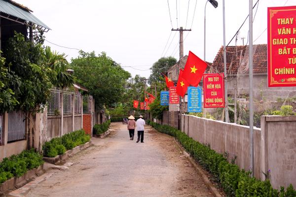 Xuân Đan phấn đấu về đích xây dựng nông thôn mới trong năm 2017