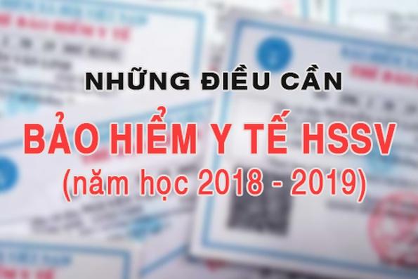 BHXH tỉnh Hà Tĩnh thông báo việc thực hiện BHYT học sinh, sinh viên năm học 2018-2019 tại Hà Tĩnh