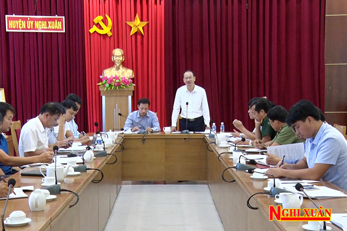 Họp Tiểu ban Văn kiện Đại hội Đảng bộ huyện lần thứ XXII nhiệm kỳ 2020-2025