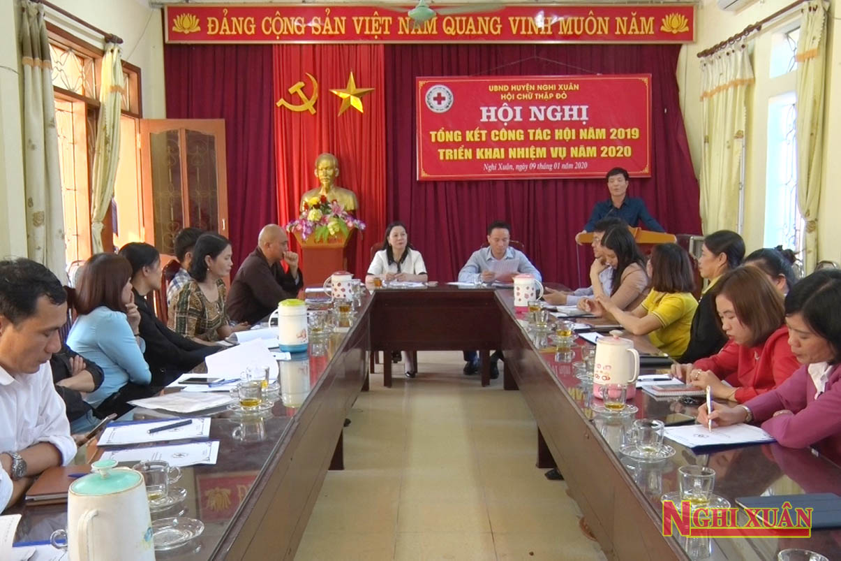 Hội Chữ thập đỏ huyện Nghi Xuân tổng kết hoạt động năm 2019