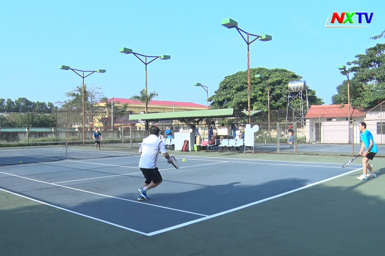 Giải Tennis chào mừng đại hội Đảng các cấp