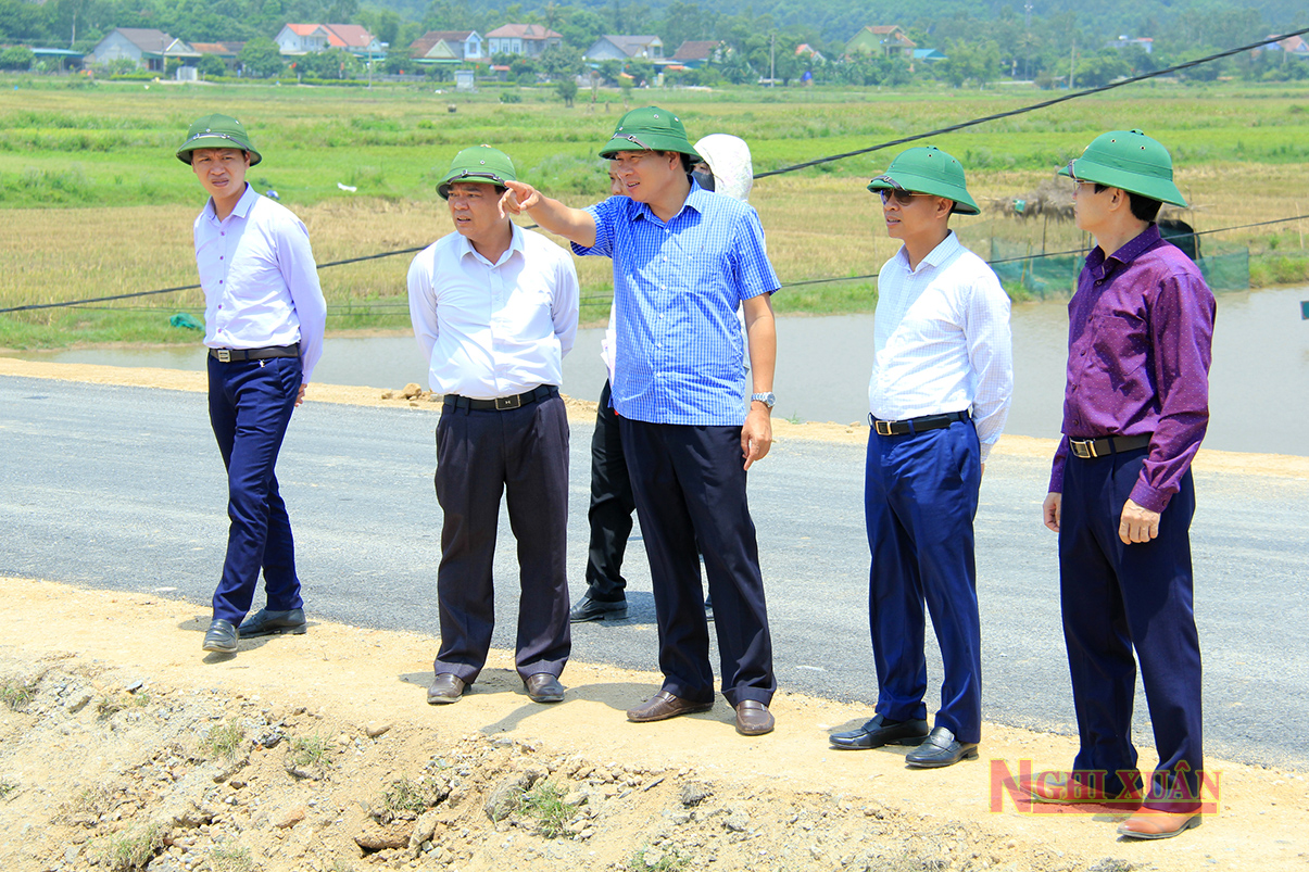 Nghi Xuân cần chủ động xây dựng các kịch bản đối phó và ứng cứu trong mùa bão lụt