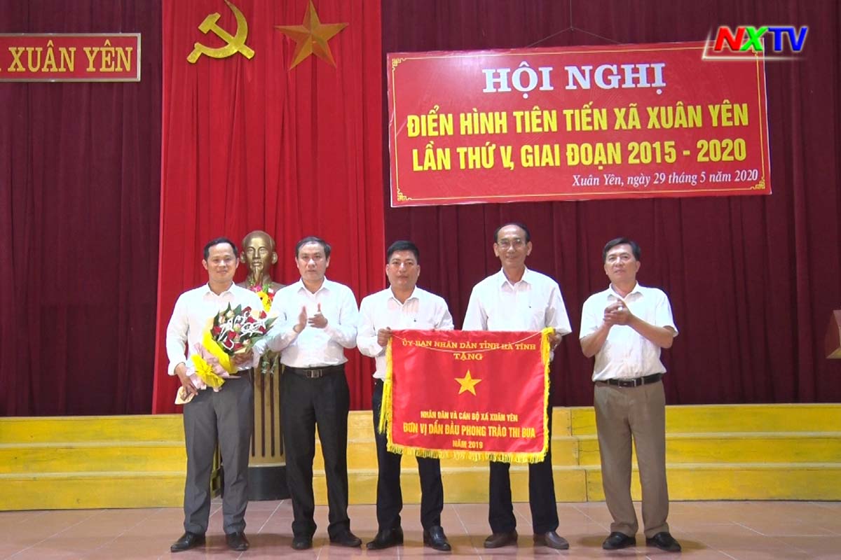 Xã Xuân Yên đón nhận cờ thi đua xuất sắc năm 2019 của UBND tỉnh