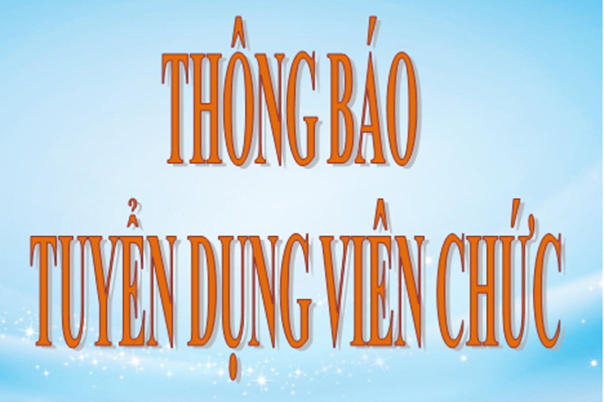 Tuyển dụng 2 viên chức làm việc tại Trung tâm Văn hóa – Truyền thông Nghi Xuân