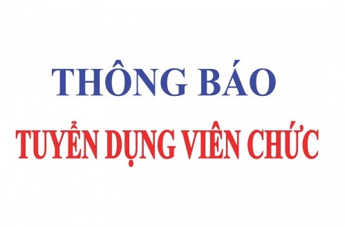 Nghi Xuân thông báo tuyển dụng 4 viên chức làm việc tại Ban Quản lý dự án đầu tư xây dựng huyện