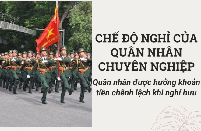 Quân nhân chuyên nghiệp nghỉ phép năm theo chế độ mới từ ngày 10/10/2021