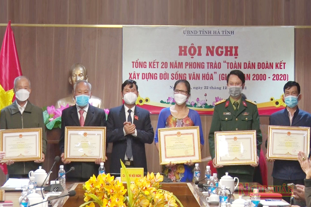 Hội nghị trực tuyến tổng kết 20 năm thực hiện phong trào “Toàn dân đoàn kết xây dựng đời sống văn hóa”