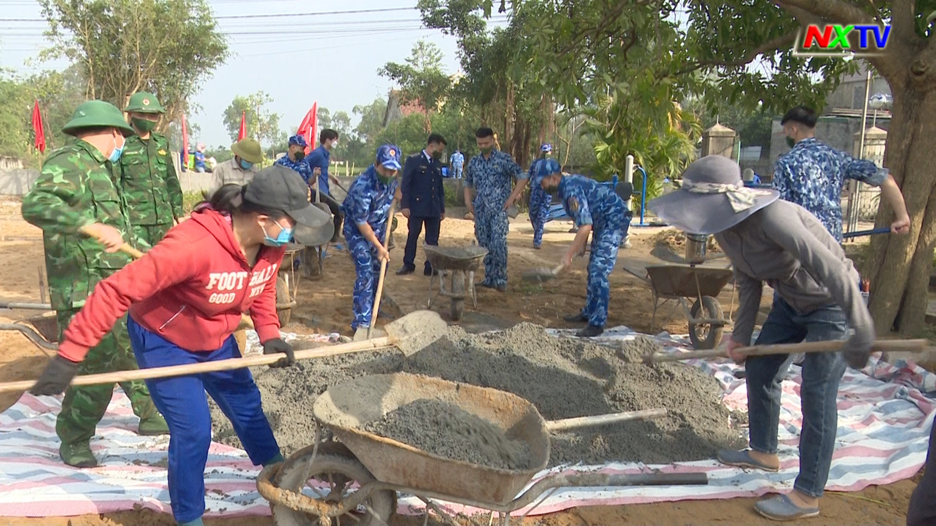 Huyện đoàn Nghi Xuân phát động thi đua chào mừng Đại hội đoàn các cấp