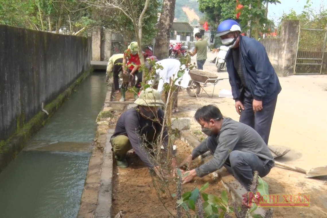 Xuân Mỹ, Xuân Hồng quyết tâm đạt chuẩn nông thôn mới nâng cao năm 2022