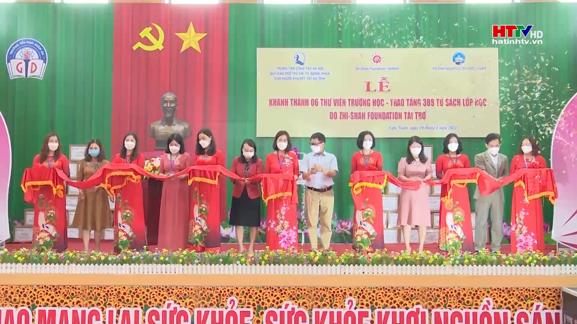 Khánh thành 6 thư viện trường học ở Nghi Xuân