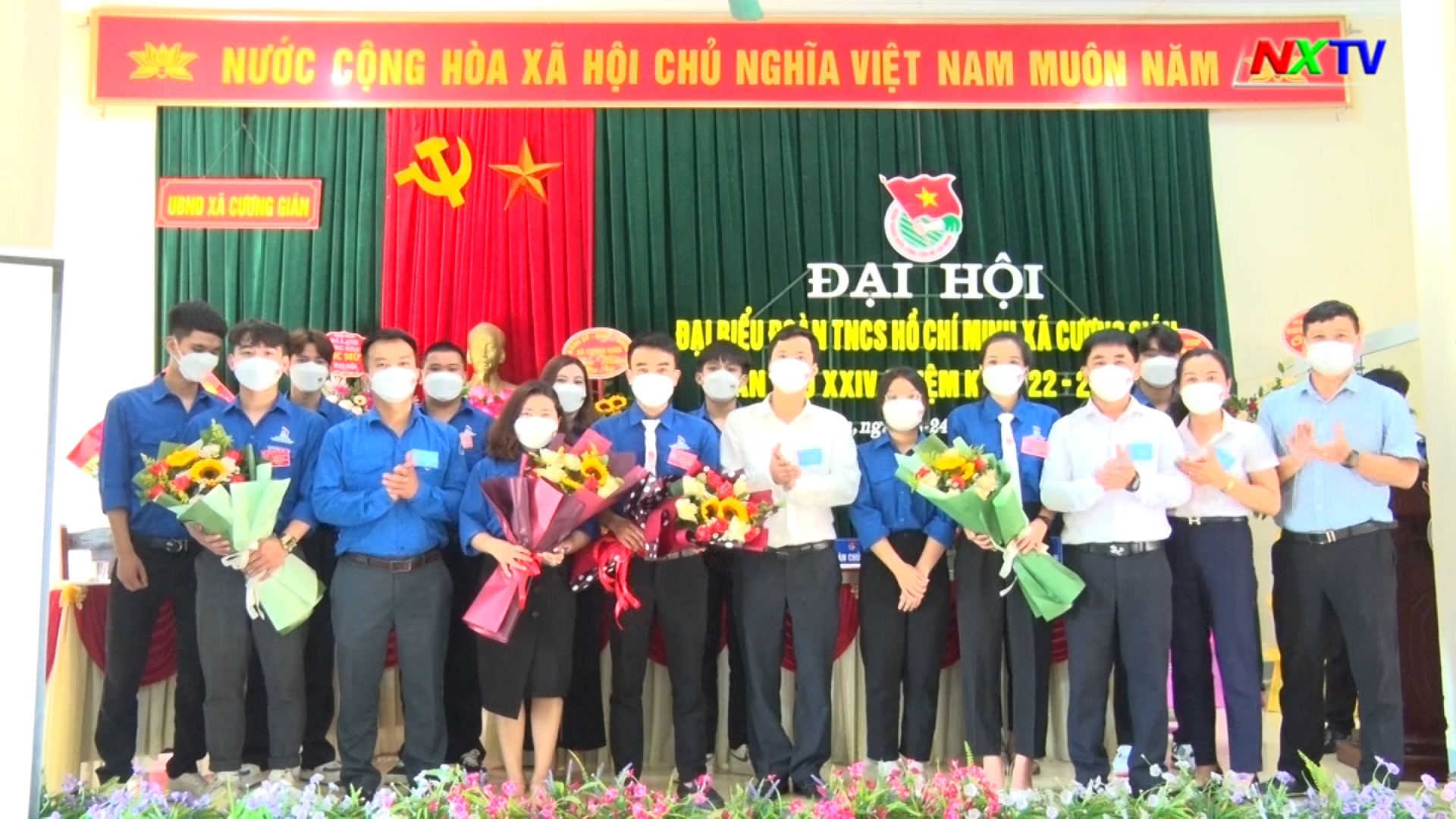 Đoàn TNCS Hồ Chí Minh xã Cương Gián đại hội nhiệm kỳ 2022-2027