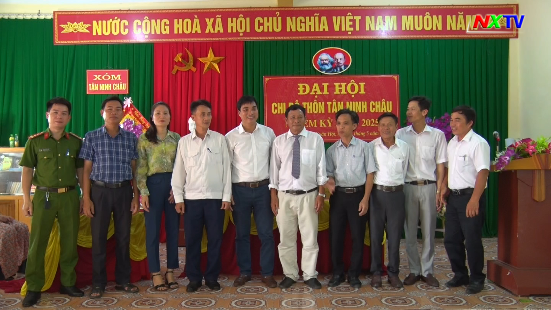 Chi bộ Tân Ninh Châu xã Xuân Hội đại hội nhiệm kỳ 2022-2025