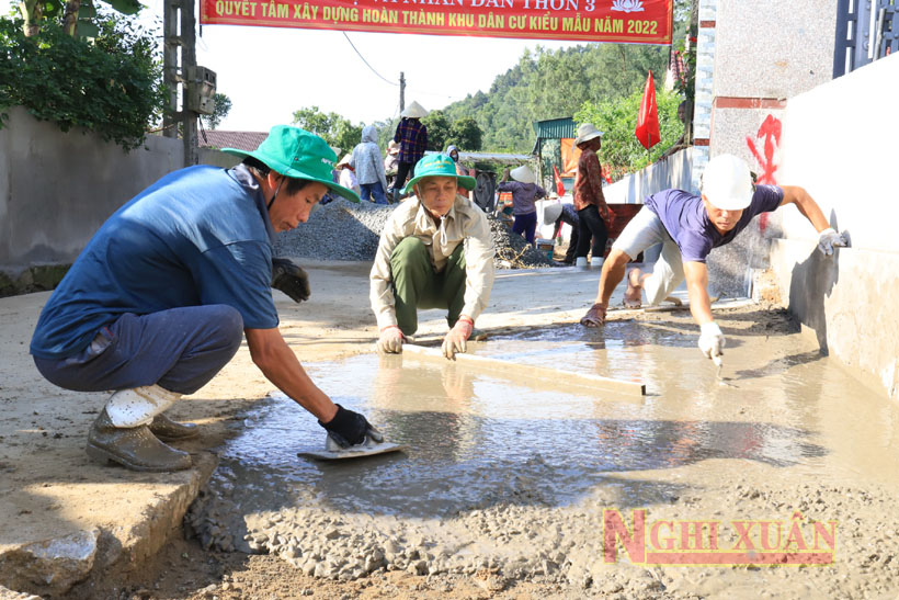 Hiến đất mở đường - Ý đảng, lòng dân trong xây dựng nông thôn mới ở Nghi Xuân