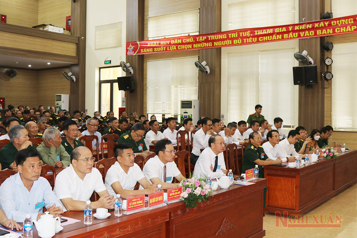 Hội Cựu chiến binh huyện Nghi Xuân đại hội lần thứ VII