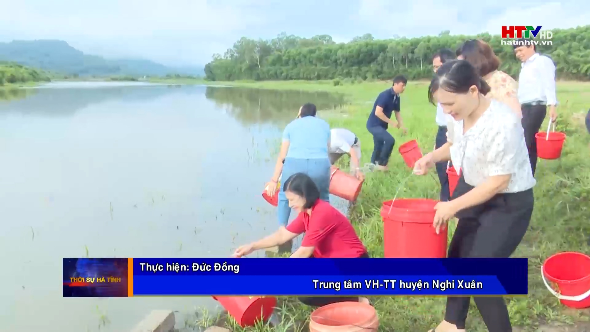 Nghi Xuân thả hơn 5 tạ cá tái tạo nguồn lợi thủy sản