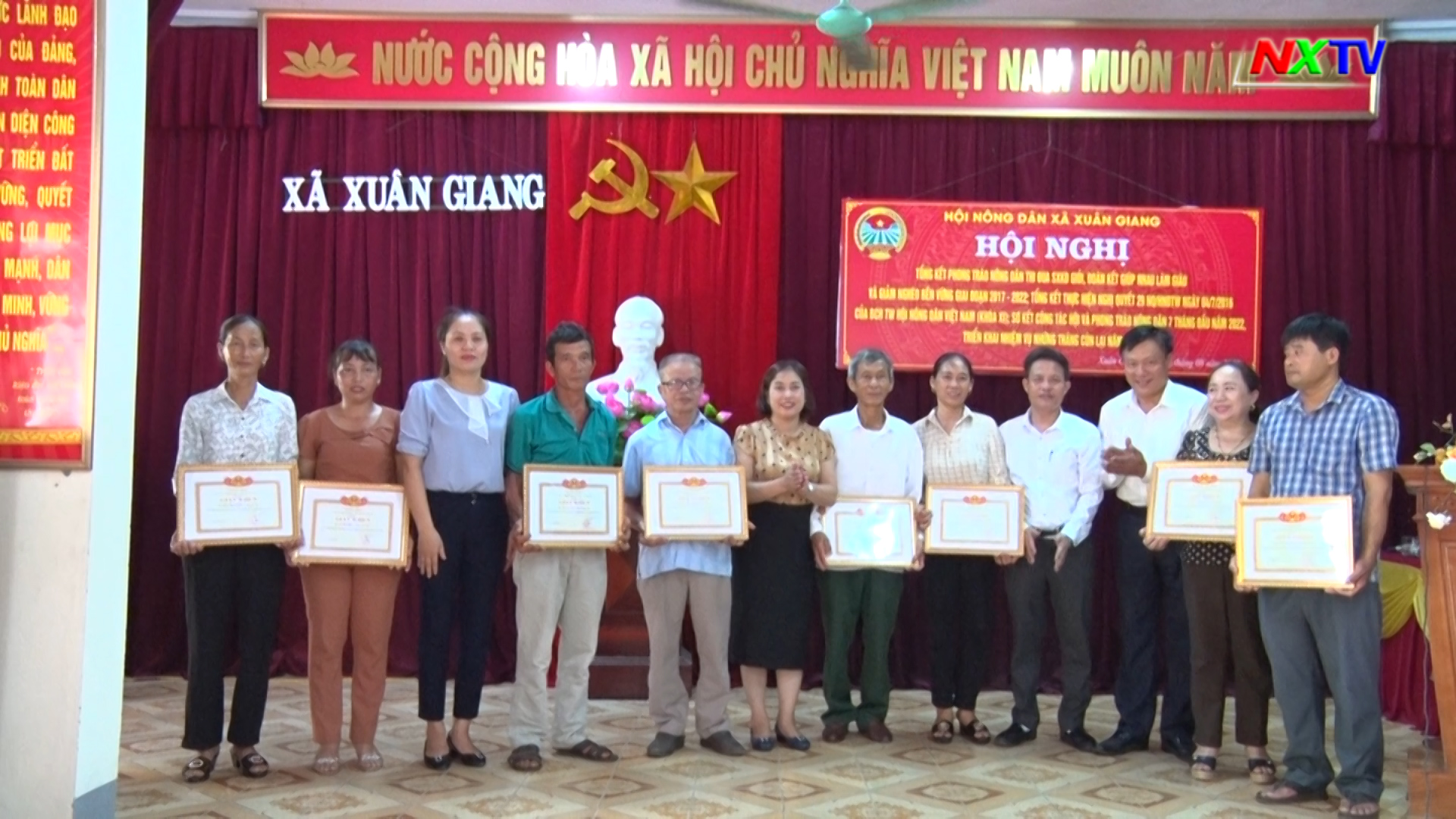 Xuân Giang vinh danh nông dân điển hình trong thi đua sản xuất kinh doanh giỏi