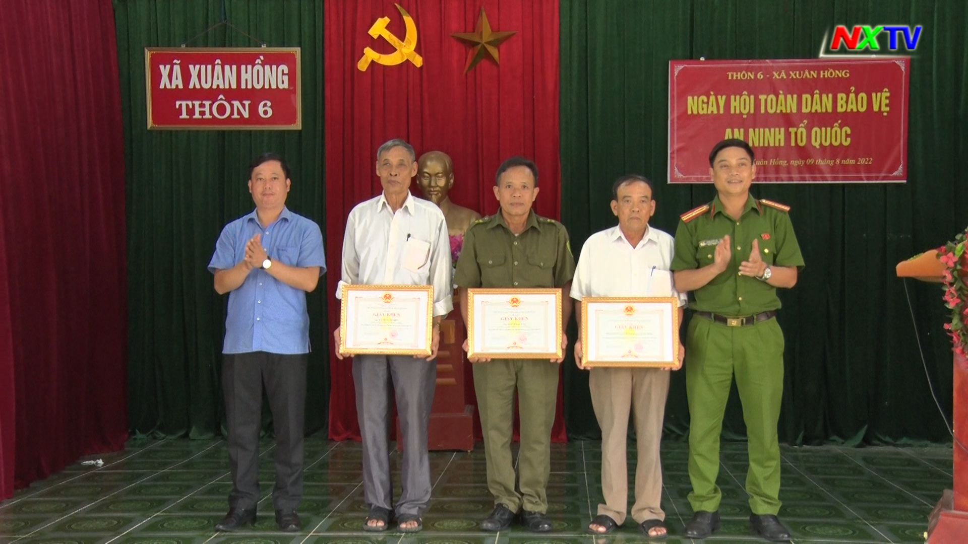 Ngày hội toàn dân bảo vệ ANTQ tại Xuân Hồng