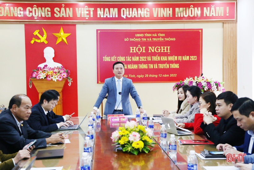 Ngành thông tin và truyền thông Hà Tĩnh tổng kết công tác năm 2022