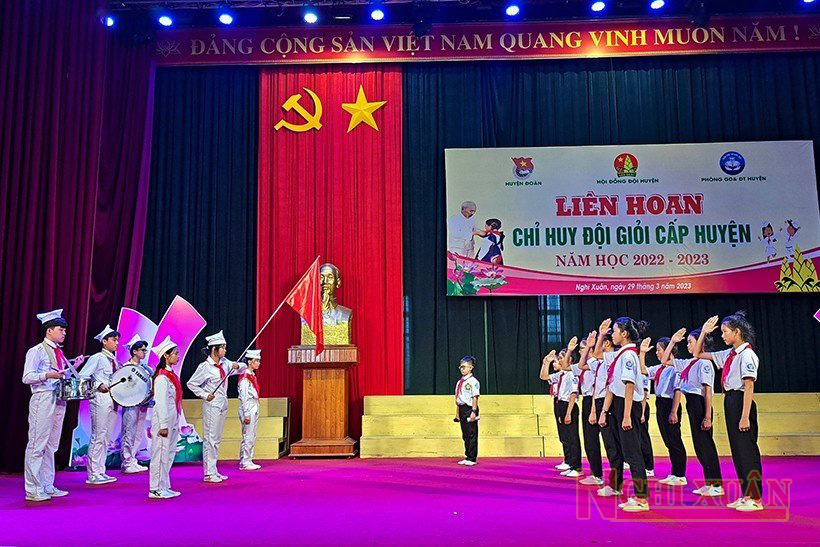 9 thí sinh tranh tài Liên hoan Chỉ huy đội giỏi ở Nghi Xuân