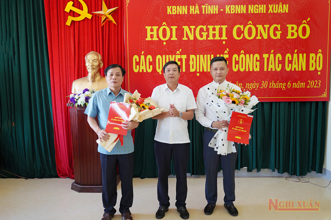 Nghi Xuân có tân Giám đốc Kho bạc nhà nước huyện