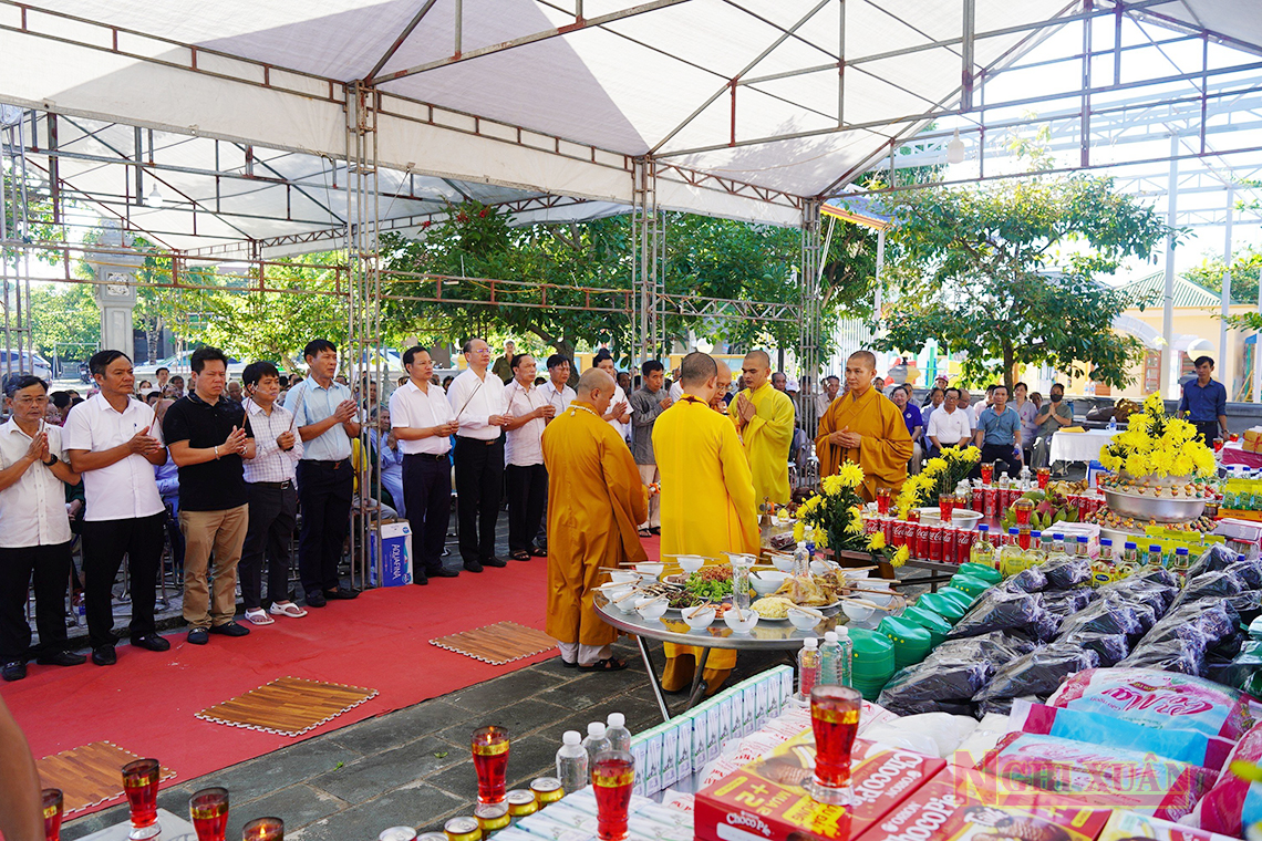 Xã Xuân Phổ, Xuân Hải, Cổ Đạm tổ chức lễ tưởng niệm và cầu siêu các anh hùng liệt sỹ