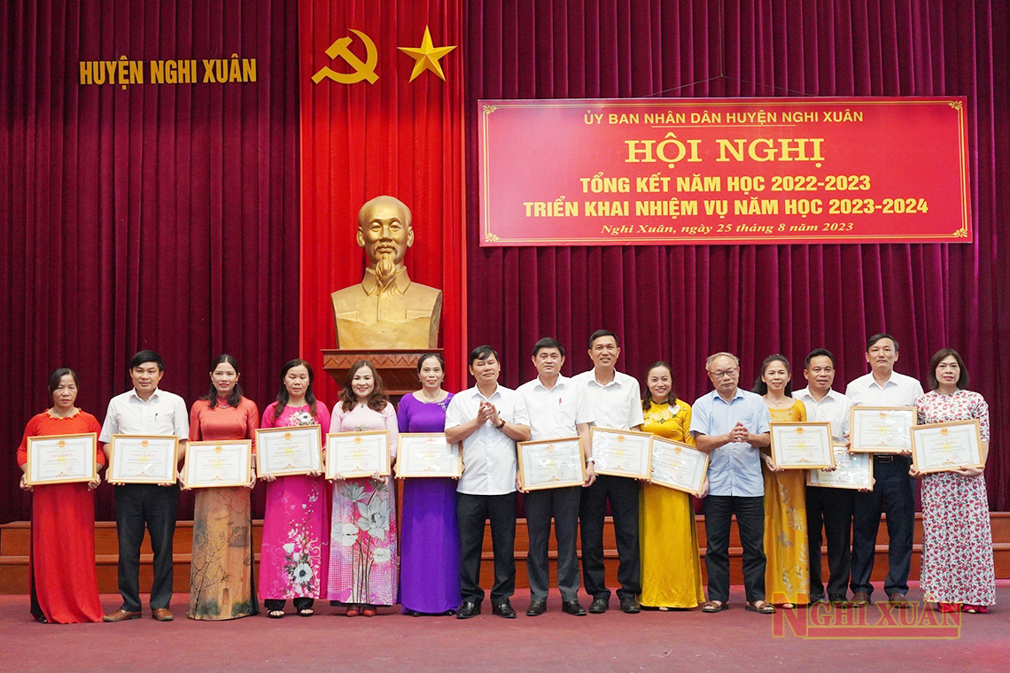 Nghi Xuân triển khai nhiệm vụ năm học 2023 - 2024