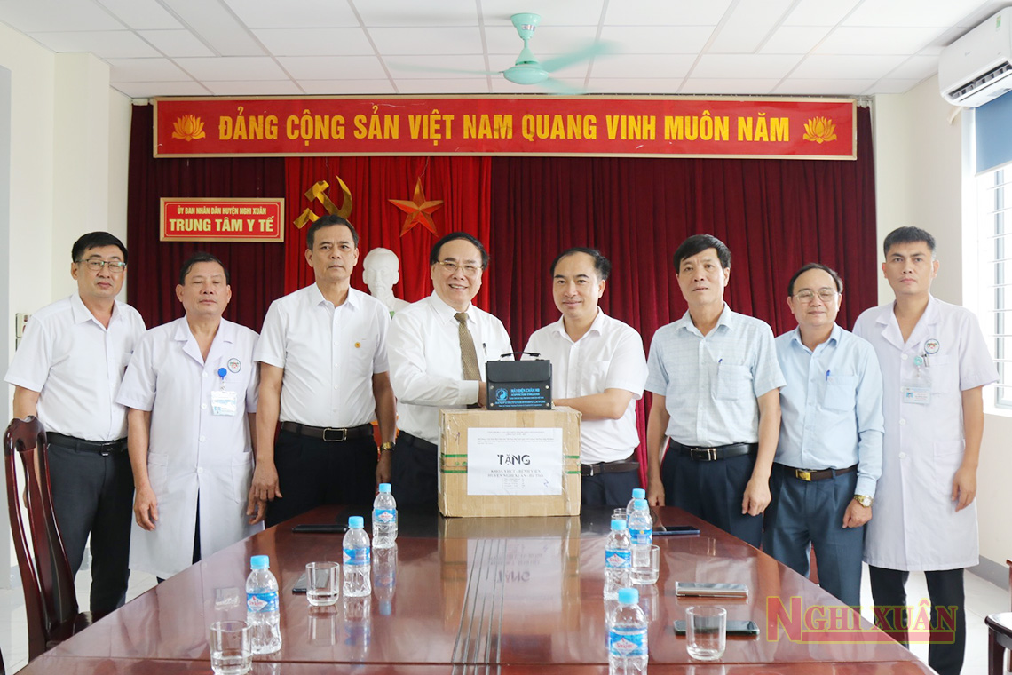 Cụm thi đua lĩnh vực Y tế - Môi trường của UBMTTQ Việt Nam tổ chức nhiều chương trình hoạt động ý nghĩa tại Nghi Xuân